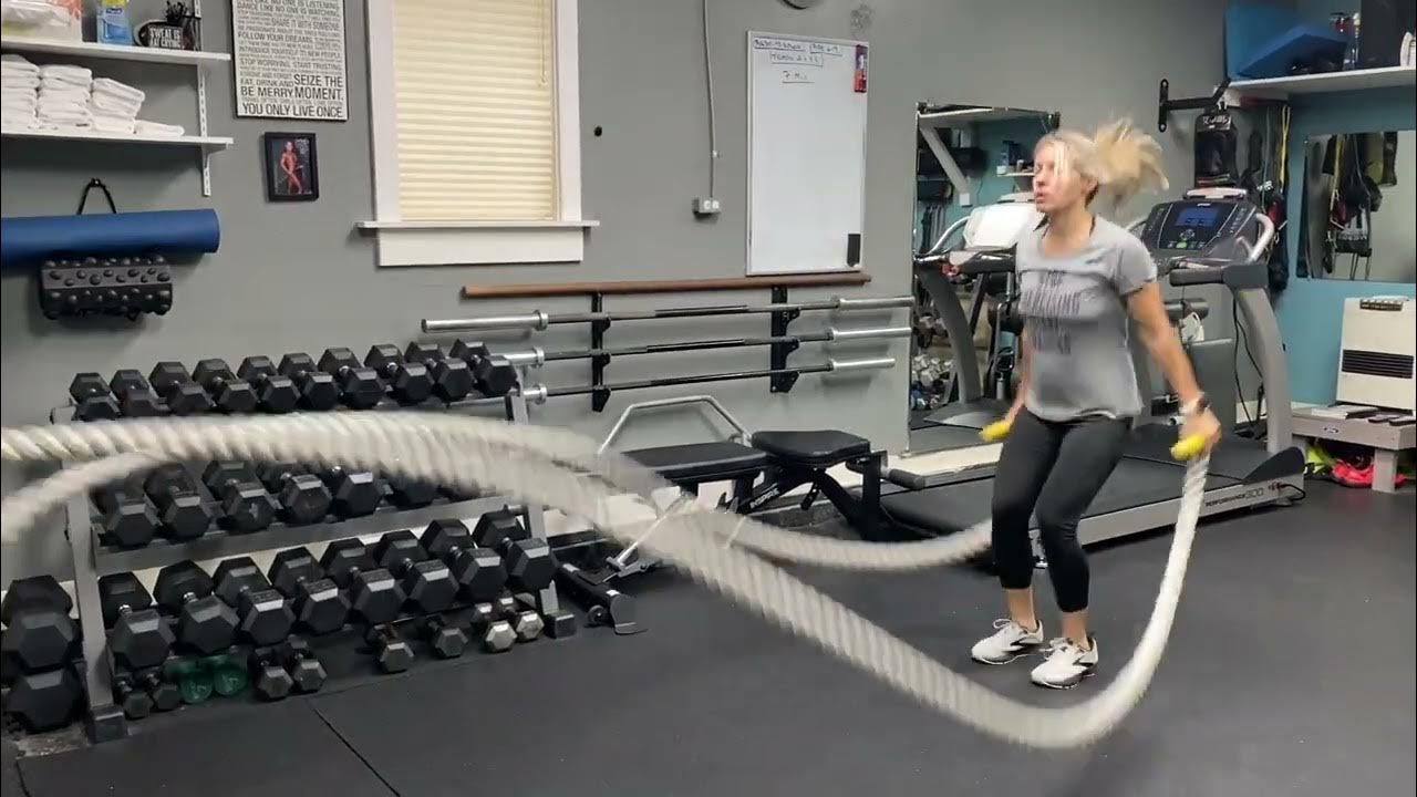 Battle Rope Jumping Jacks YouTube