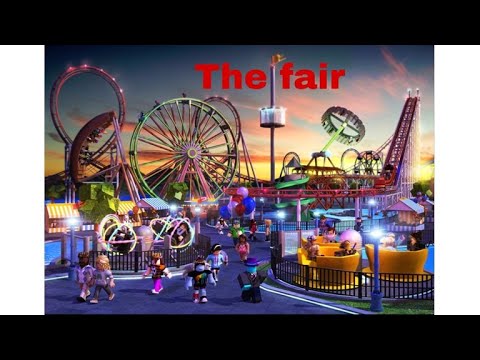 Riding On A Spinning Circle Ride On Roblox Youtube - fair new rides roblox