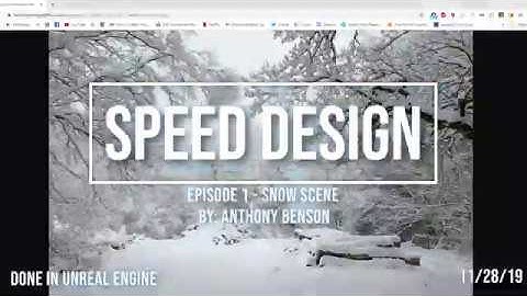 Speed Level Design | Episode 1 | Snow Scene One Shot