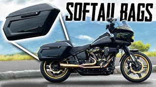 HARLEYDAVIDSON SOFTAIL SADDLEBAGS INSTALL