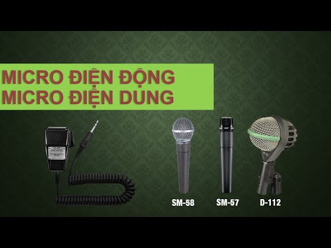 Video: Micrô: Nó Là Gì? Làm Thế Nào để Lựa Chọn? Đặc điểm Và Thiết Bị, Mục đích Và Nguyên Lý Hoạt động Của Micro, Sơ đồ. Nó để Làm Gì Và Nó Bao Gồm Những Gì?