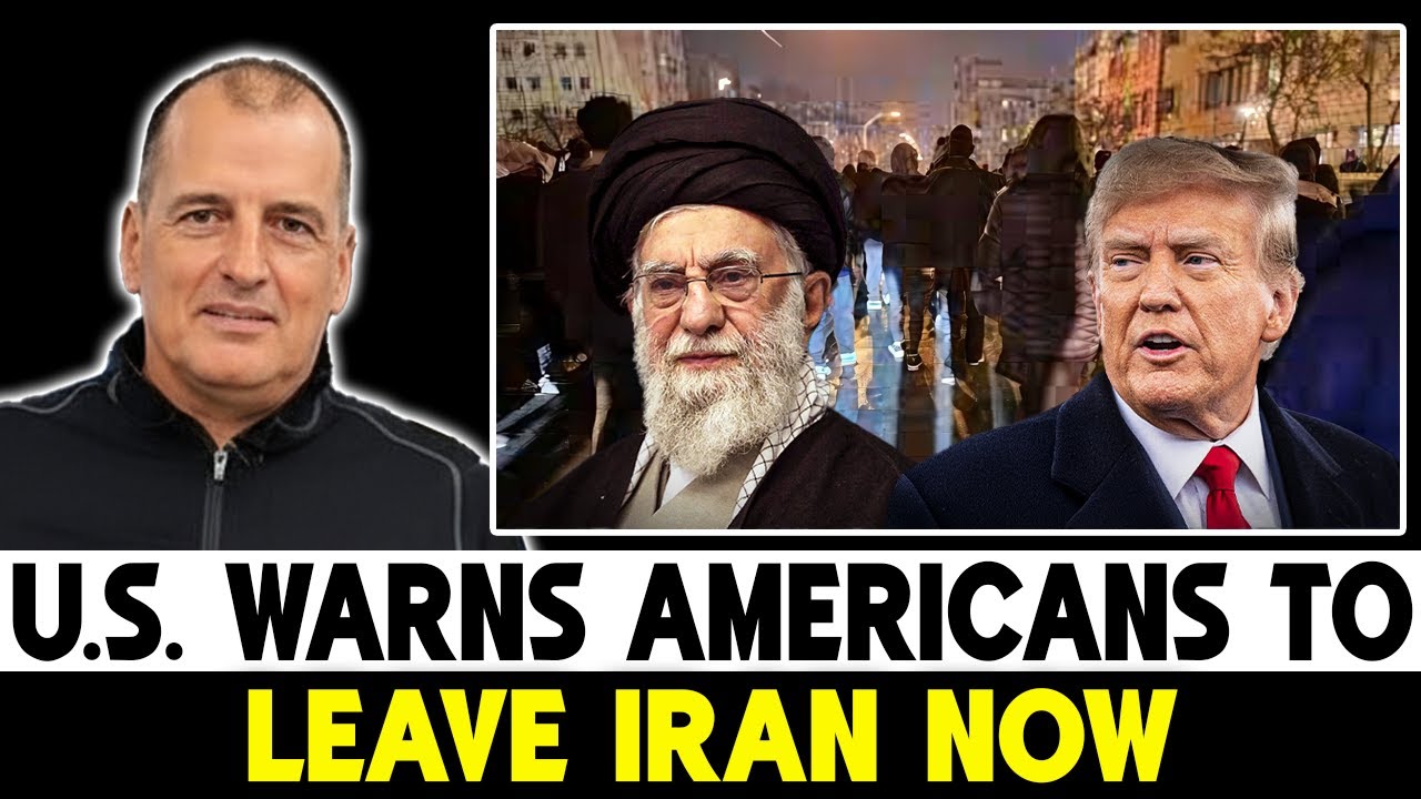U.S. Warns Americans to “Leave Iran Now” — Trump Targets Ayatollah Amid Rising Tensions