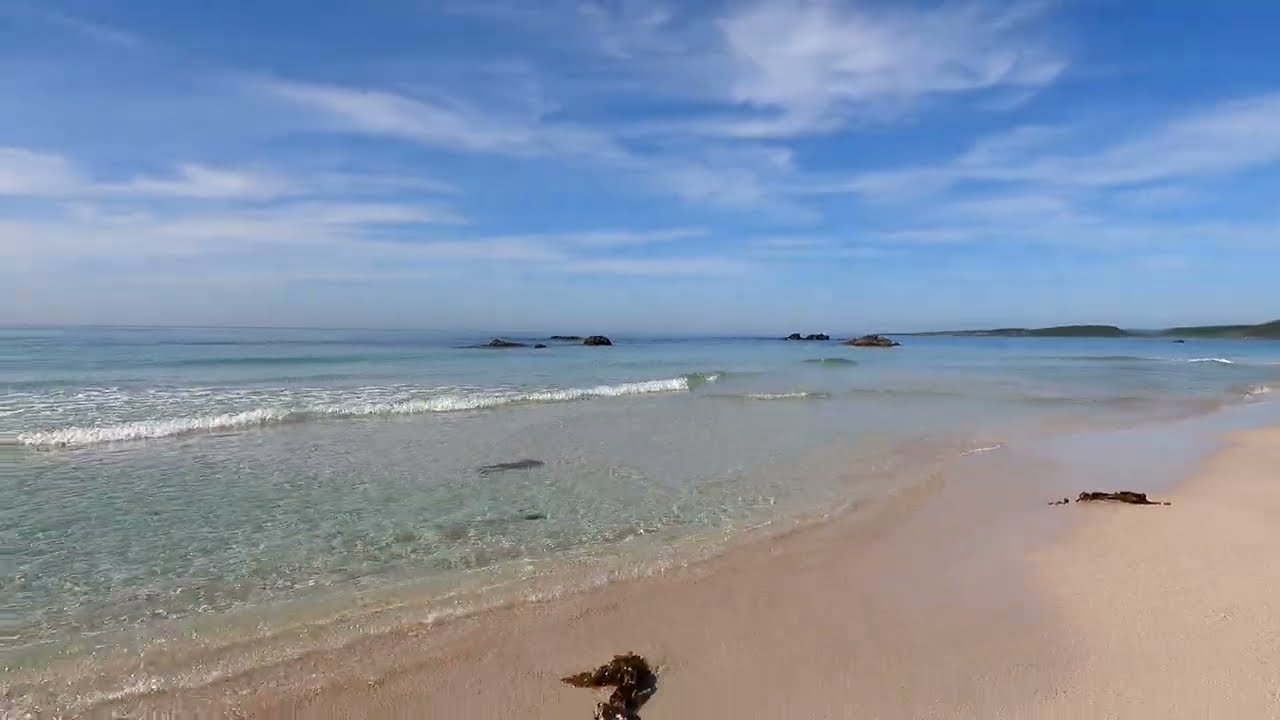 【角島大浜海水浴場　入口から西方面へとプラプラする】下関市　2025年06月05日