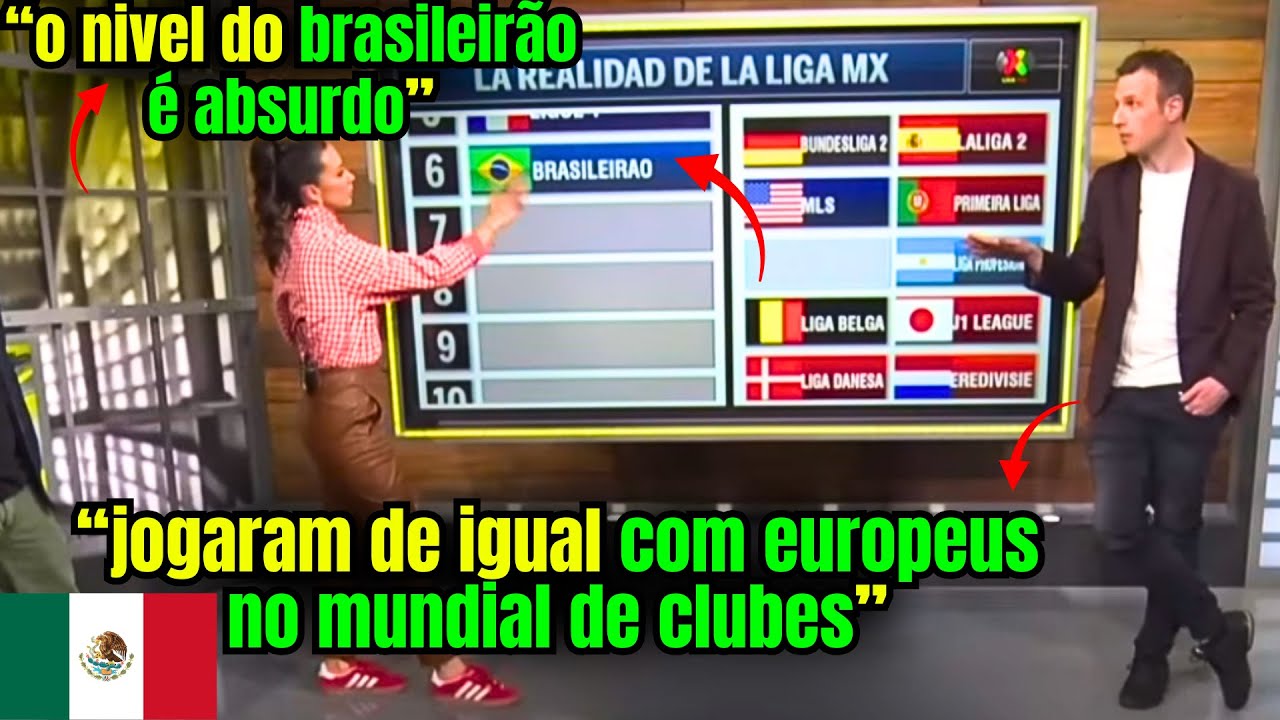 UAU! MIDIA MEXICANA SE RENDEU AO BRASILEIRÃO 