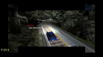 Initial D Arcade Stage 3 - Legend Of The Street Ending Credits... (Flycast HD)