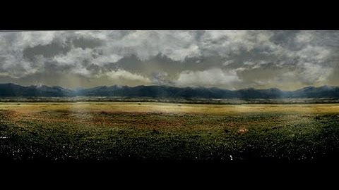 Photobashing landscape | procreate | concept art