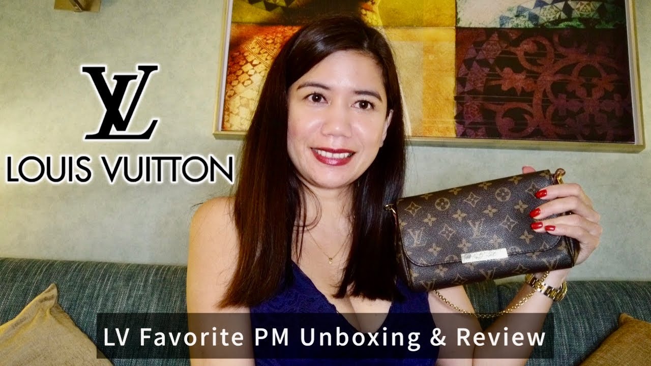 LOUIS VUITTON FAVORITE PM  REVIEW, WHAT FITS INSIDE 