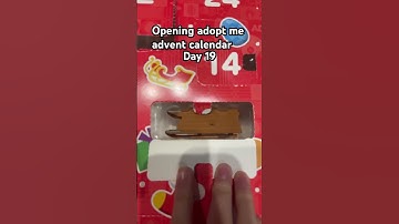 ADOPT ME ADVENT CALENDAR DAY 19 #adoptme #roblox #shorts #christmas
