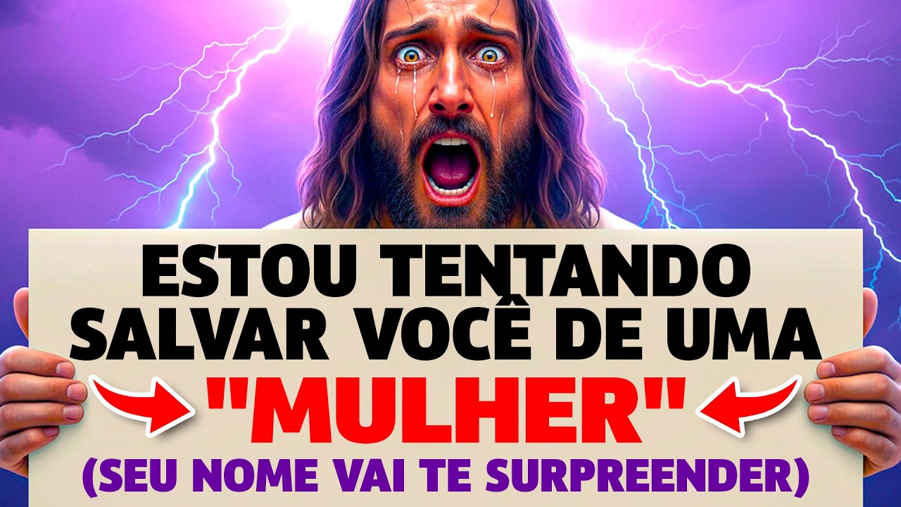 DEUS AVISA URGENTE: FUJA DESSA MULHER AGORA! ELE ESTÁ TE SALVANDO DELA... OUÇA AGORA!