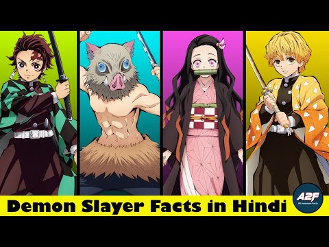 Demon slayer facts | Nezuko, Tanjiro, Inosuke, Zenitsu | Demon Slayer Facts in hindi
