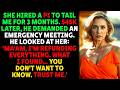 She Hired A PI To Tail Me For 3 Months. $45k Later, He Demanded An Emergency Meeting. Narrated Story