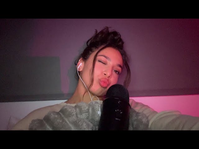 ASMR | Cozy semi inaudible whisper ramble with gum chewing 💗