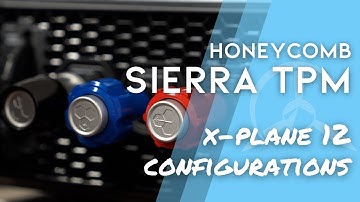Honeycomb Sierra TPM configured in X-Plane 12 (Throttle / Propeller / Mixture / Parking Brake)
