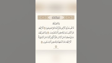 السراج في بيان غريب القران سورة البقرة مع تلاوة الشيخ بدر التركي