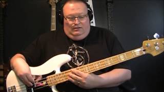 Def Leppard Photograph Bass Cover with Notes & Tab chords