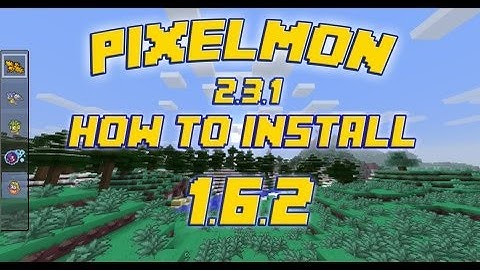 How to Install Pixelmon 2.3.1 for Minecraft 1.6.2 (HD) Win7