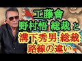 工藤會 野村悟総裁と溝下秀男総裁の路線の違い