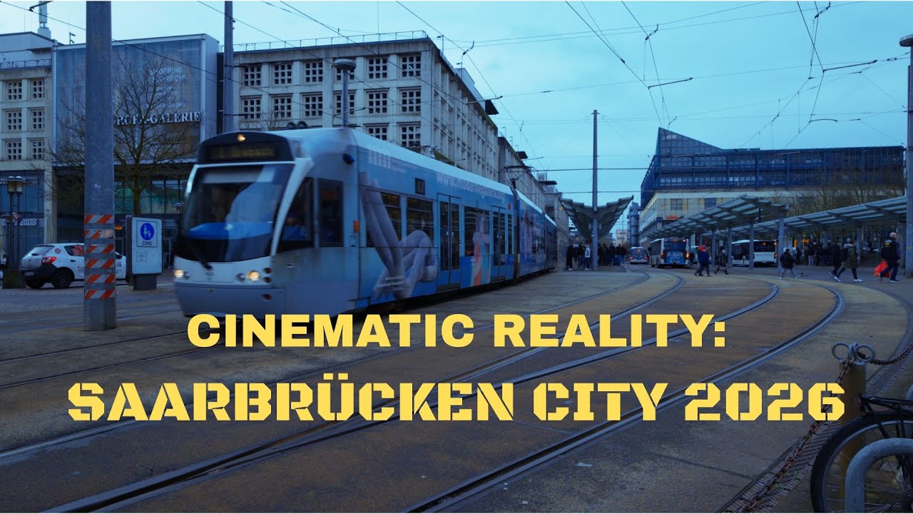 Saarbrücken - Germany 4K - Cinematic Reality 2026