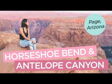 Video: Aké To Je Navštíviť Antelope Canyon A Horseshoe Bend S Davmi