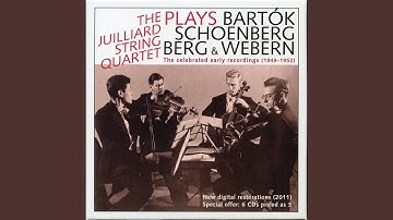 String Quartet No. 2, Op. 10: I. Massig