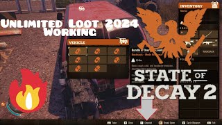 How to get Unlimited Loot in State of Decay 2(Duplication Glitch)