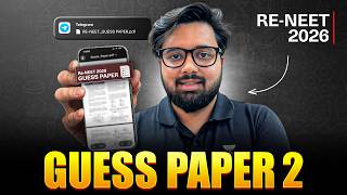90 Most Expected Biology Questions for RE-NEET 2026 | Guess Paper #2