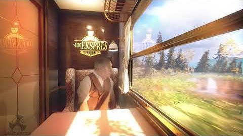 Unreal Engine 4 Real time Train trip