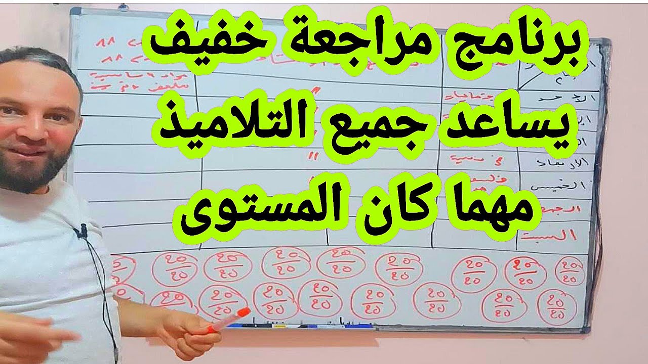 أقوى برنامج مراجعة مخفف لبداية ناجحة ونقاط أسطورية ومعدل فوق  17 جميع المستويات