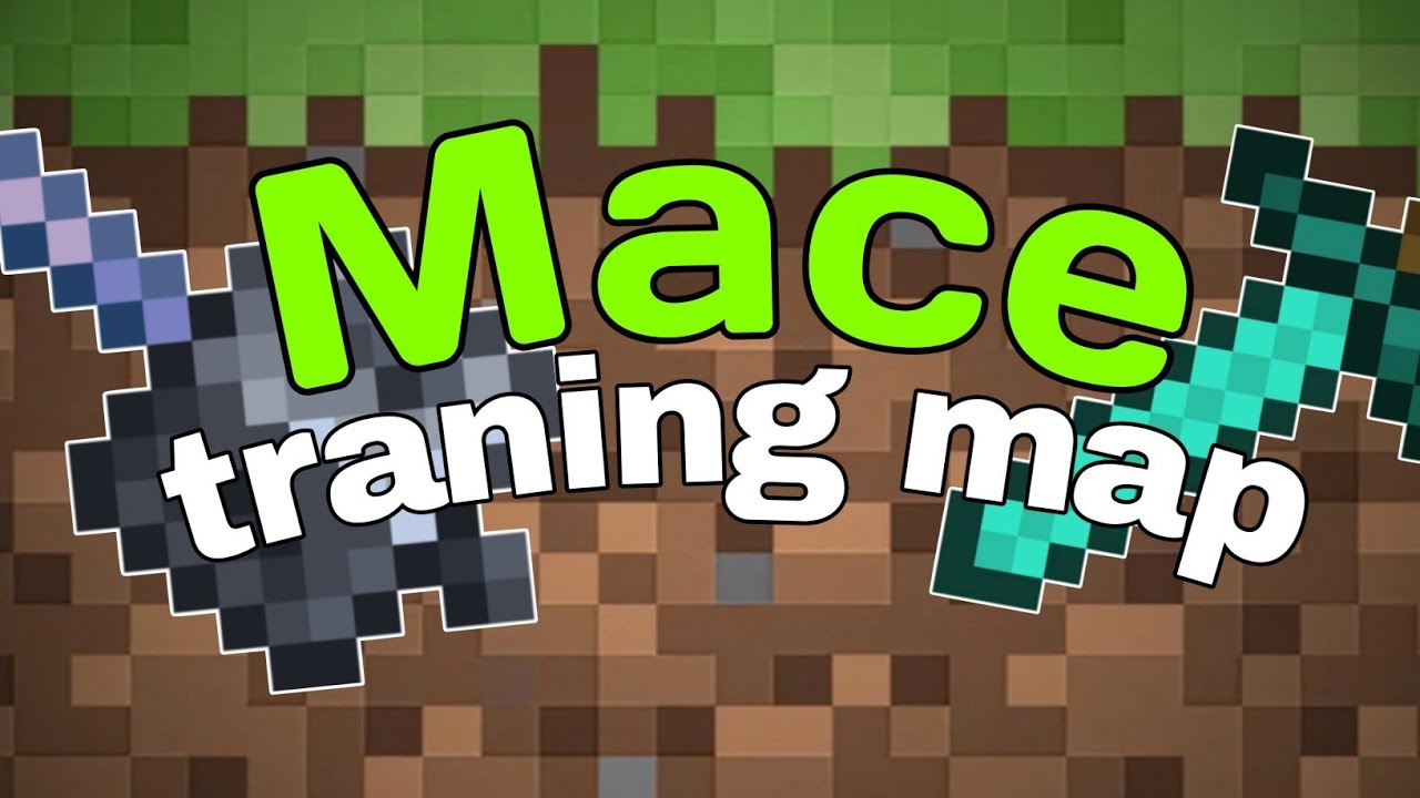 Mace Practice Map Minecraft Java Minecraft mace practice map || minecraft map || traning map #minecraft ...