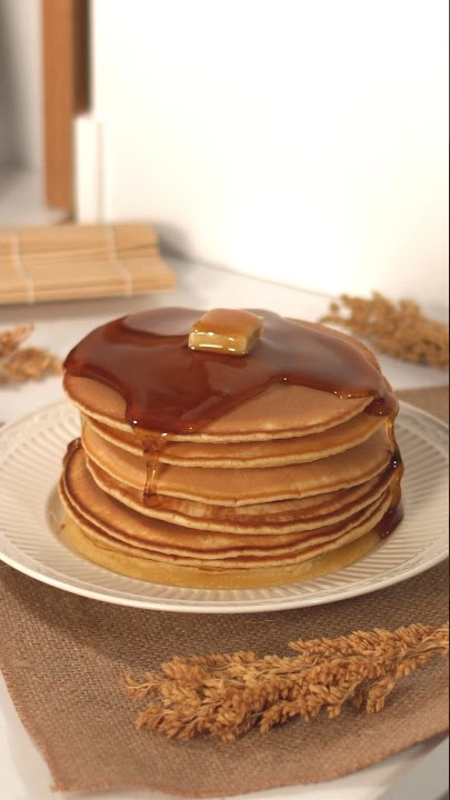 Make HOTEL-STYLE PANCAKES, so you feel like you're having breakfast at a hotel 🥞 Simple & Hassle-...