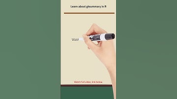 Publication Ready Summary #rprogramming