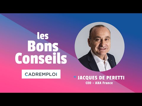 Les bons conseils - Jacques de Peretti, CEO de AXA