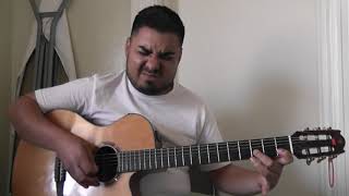 Video thumbnail of "Eres un Sueño - Los Temerarios (cover) guitarra"