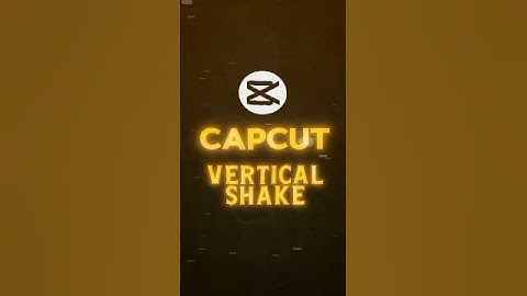 Vertical Shake Transition Tutorial 🔥💀 | Capcut #shorts #tutorial