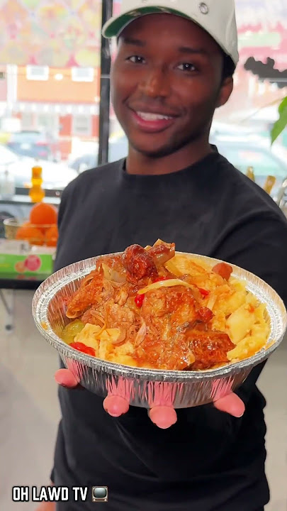 Trying The Best Haitian Restaurant In Queens? #haiti #foodie #shorts