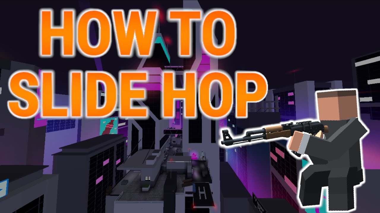 Krunker Movement Tutorial How To Slide Hop / Bhop / Shotgun Jump