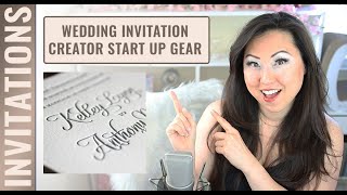 How To Start A Wedding Invitation Business Out Of Your Home - What To Buy