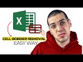 How to Erase Cell Borders in Excel (Quick &amp; Easy Tutorial)