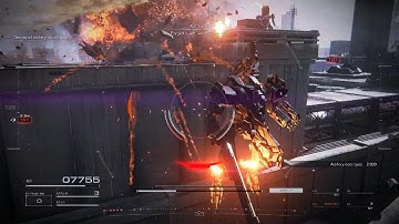 ARMORED CORE VI: Laser Dagger showcase - Eliminate Artillery Installations (S Rank)