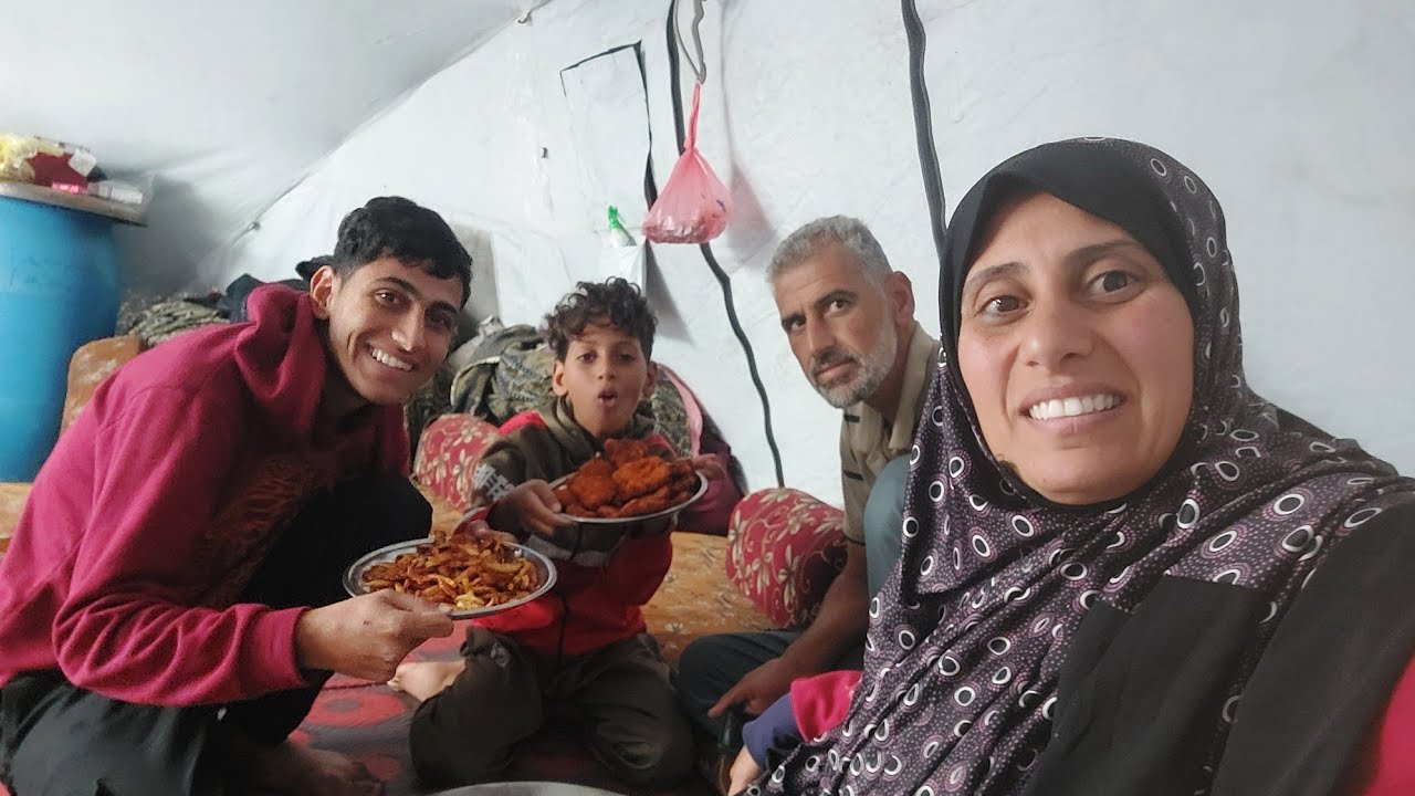 روتين بعد المطر🥺