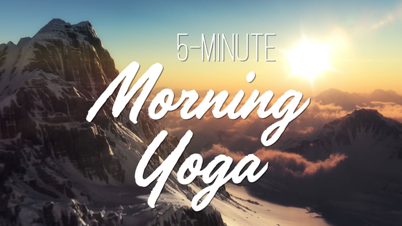 5-Minute Morning Yoga - Yoga With Adriene - YouTube