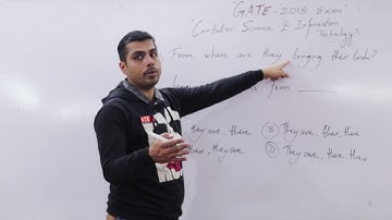 GATE 2018 Aptitude Solution (Computer Science)| PART 5 | igate CS Bhilai