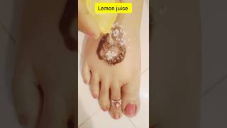 Most easy pedicure At home/get fair feet #shorts #skincare