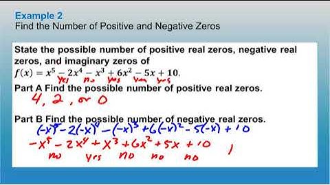 Lesson 5-5 Roots and Zeros