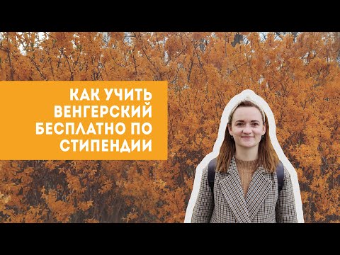 Как переехать в Венгрию. Стипендия Балашши