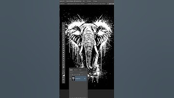 Knockout black using threshold #dtfprinting #dtftransfers #photoshoptips