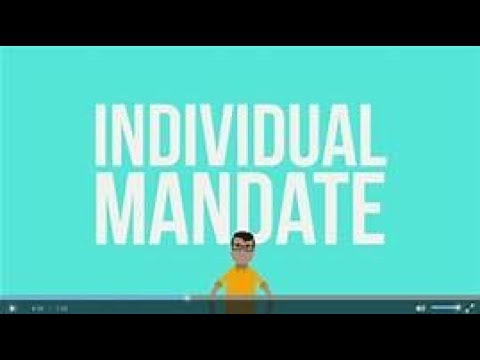 Changes to ACA Individual Mandate.