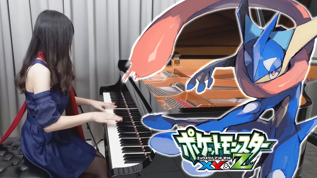 Pokemon Xy Z Op Xy Z 松本梨香 Ru S Piano Cover Yes This Is Greninja Cosplay Youtube