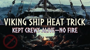 The Viking Ship Heating Trick That Kept Crews Alive on Icy Seas—Without Fire