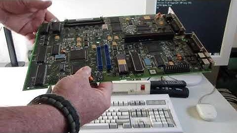 IBM PS/2 Model 30 (8086) MCGA Issue - NO VIDEO on Cold-Boot!